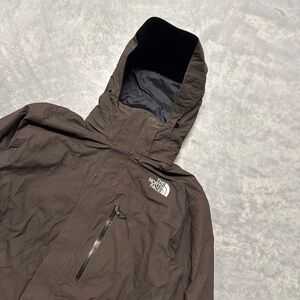 The North Face Men's Dark Brown Raincoat